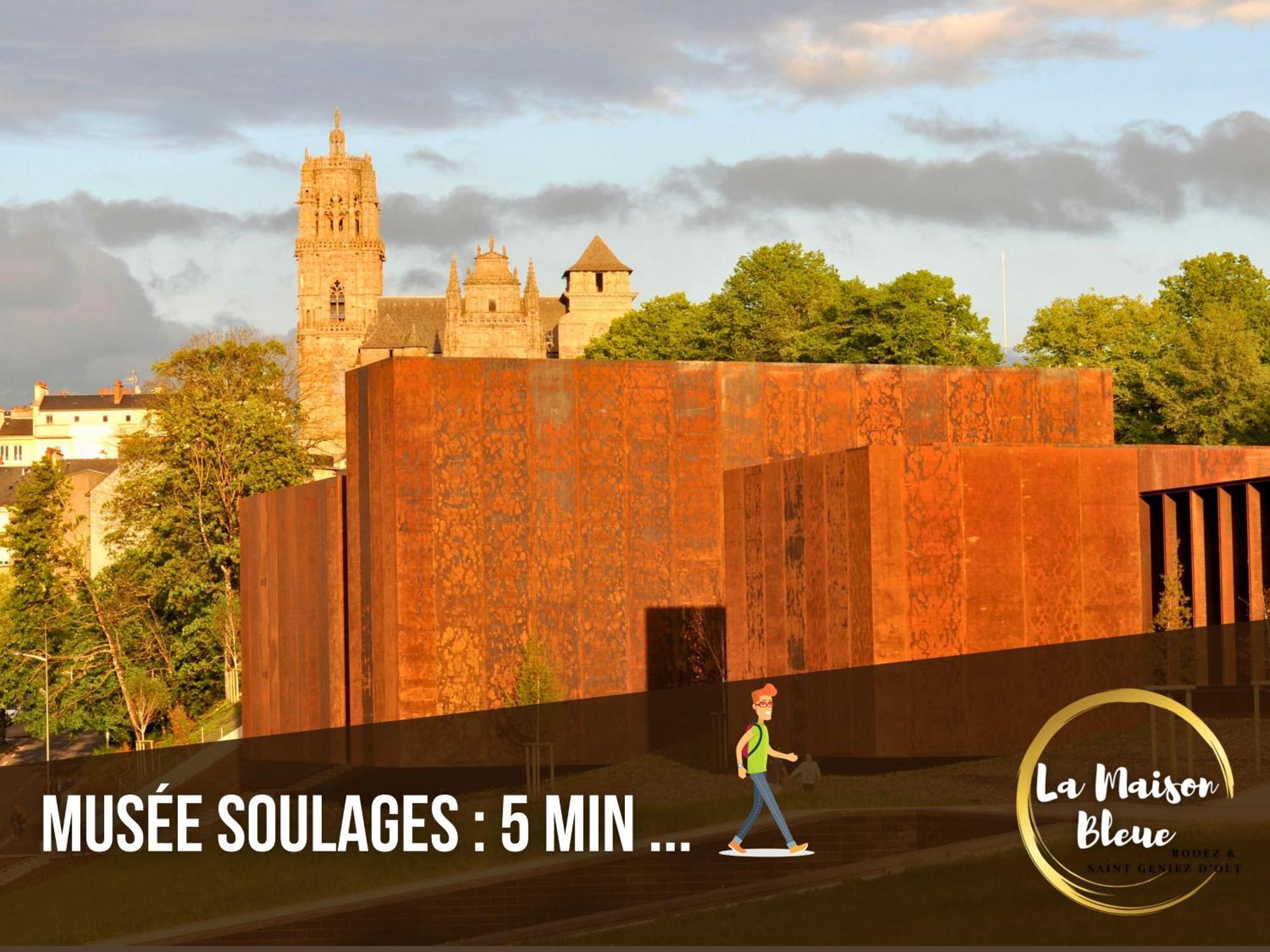 Cocon, Vue Rodez, Terrasse, Box, Musee Soulages Dış mekan fotoğraf